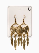 Серьги метал «Ловец снов», цвет чернёное золото (комплект 2 шт) - фото 60065331