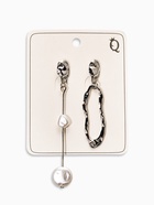 Серьги жемчуг «Корейский стиль», белые в серебре (комплект 2 шт) - фото 60872560