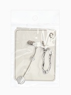 Серьги жемчуг «Корейский стиль», белые в серебре (комплект 2 шт) - фото 60872561