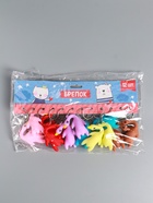 Брелок для ключей на кольце резина «Утка», 5?2?5.5 см, МИКС (комплект 12 шт) - фото 60065351