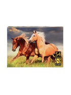 Пазл 54 эл. "Лошади. Символ года" МИКС (комплект 20 шт) - фото 60872571