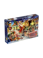 Пазл 1000 эл. "Поезд Деда Мороза" - фото 60872579