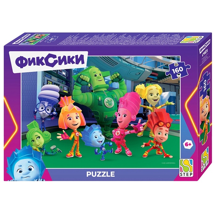 Пазл «Фиксики. Новый сезон», 160 элементов - Фото 1