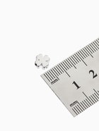 Бусина-разделитель родир. «Клевер», 7?7мм, d(вн.)=2мм, (набор 10 штук), медь, цвет серебро (комплект 2 шт) - фото 60065354