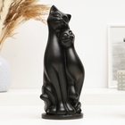 УЦЕНКА Фигура «Пара кошек» черная 10×27×10 см 10956909