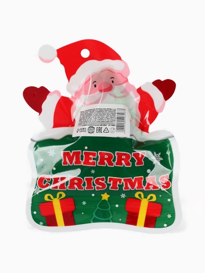 Сладкий подарок конфет «Нильс» в дой-паке дед-мороз, 70 г