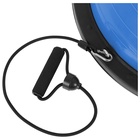 УЦЕНКА Полусфера BOSU гимнастическая ONLYTOP, 58×25 см, с насосом, синяя - Фото 14