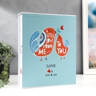 УЦЕНКА Фотоальбом на 200 фото 10×15 см «Певчие птички», в коробке, 31×25.5×5.5 см 10956993