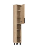 Шкаф – пенал для ванной комнаты Onika «Легран 30», универсальный, 300×252×1900 мм, цвет дуб галифакс 10925506