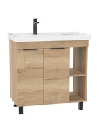 Тумба напольная Onika Легран 80 раковина Фостер-80 правый Кirovit 10925509