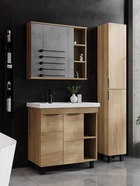 Тумба напольная Onika Легран 80 раковина Фостер-80 правый Кirovit 10925509