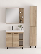 Тумба напольная Onika Легран 80 раковина Фостер-80 правый Кirovit 10925509