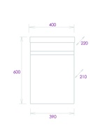 Тумба подвесная, Onika Милтон 40, белая раковина Миранда-40 Santek 10925515