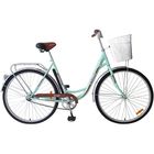 Велосипед 28" Novatrack Lady Vintage, 2016, цвет зелёный, размер 19" - Фото 1