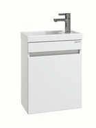 Тумба подвесная, Onika Милтон 45 белая раковина Фостер-45 Кirovit 10925519