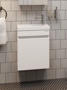 Тумба подвесная, Onika Милтон 45 белая раковина Фостер-45 Кirovit 10925519