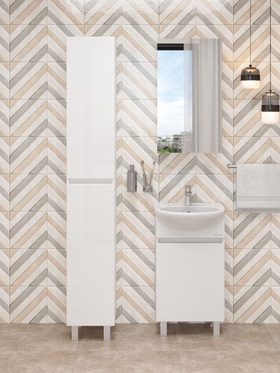 Тумба напольная Onika «Милтон 45», цвет белый