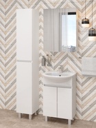 Тумба напольная Onika Милтон 50 белая раковину Уют-50 Rosa 10925523