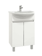 Тумба напольная Onika Милтон 55 белая раковину Уют-55 Rosa 10925525