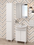 Тумба напольная Onika Милтон 55 белая раковину Уют-55 Rosa 10925525