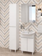 Тумба напольная Onika Милтон 60 белая раковину Уют-60 Rosa 10925527