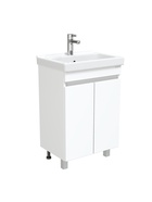 Тумба напольная Onika Милтон Квадро 55 белая раковину Визит 55 Santeri 10925531