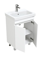 Тумба напольная Onika Милтон Квадро 55 белая раковину Визит 55 Santeri 10925531