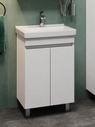 Тумба напольная Onika Милтон Квадро 55 белая раковину Визит 55 Santeri 10925531