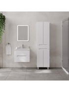 Шкаф – пенал для ванной комнаты Onika «Айленд 50», 500×1900 мм, цвет белый 10925536