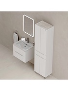 Шкаф – пенал для ванной комнаты Onika «Айленд 50», 500×1900 мм, цвет белый 10925536