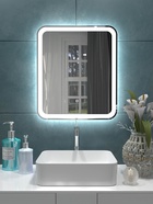 Зеркало настенное в ванную Onika «Магна», с LED – подсветкой, 50×70 см 10925539