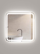 Зеркало настенное в ванную Onika «Магна», с LED – подсветкой, 70×70 см 10925542