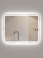 Зеркало настенное в ванную Onika «Магна», с LED – подсветкой, 100×80 см 10925545