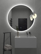 Зеркало настенное круглое в ванную Onika «Сола», с LED – подсветкой, d=60 см 10925547