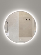 Зеркало настенное круглое в ванную Onika «Сола», с LED – подсветкой, d=80 см 10925549