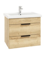 Тумба подвесная Onika Легран 60 дуб галифакс раковина Фостер-60 Кirovit 10925567