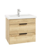 Тумба подвесная Onika Легран 70 дуб галифакс раковина Фостер-70 Кirovit 10925568