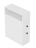 Шкаф-пенал Кроун 20 белый 10925591