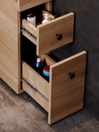 Шкаф – пенал для ванной комнаты Onika «Кроун 20», 200×500×682 мм, цвет дуб сонома - Фото 4