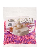 Посыпка кондитерская, «Сердечки неон», мини, ультрафиолет, розовый, 50 г - Фото 3