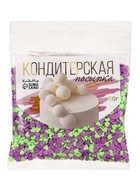 Посыпка кондитерская, «Сердечки неон», мини, ультрафиолет, салатовый, 50 г - Фото 2