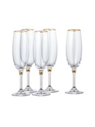 УЦЕНКА Набор бокалов для шампанского 190 мл «Оливия», 5 шт. - Фото 2