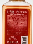 Подарочный набор новогодний: гель для душа 2 шт х 100 мл, мочалка для тела, аромат мандарин и тыква, URAL LAB - фото 60872688