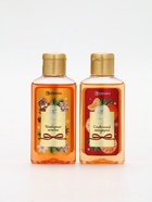 Подарочный набор новогодний: гель для душа 2 шт х 100 мл, мочалка для тела, аромат мандарин и тыква, URAL LAB - фото 60872681