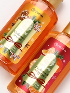 Подарочный набор новогодний: гель для душа 2 шт х 100 мл, мочалка для тела, аромат мандарин и тыква, URAL LAB - фото 60872683