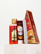 Подарочный набор новогодний: гель для душа, крем для рук и пилка для ногтей, аромат глинтвейн, URAL LAB - фото 60872704