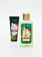 Подарочный набор новогодний: гель для душа, крем для рук и пилка для ногтей, аромат яблоко, URAL LAB - фото 60872722