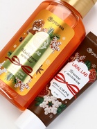 Подарочный набор новогодний: гель для душа, крем для рук и пилка для ногтей, аромат печенье, URAL LAB - фото 60872738