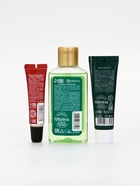 Подарочный набор новогодний: гель для душа, крем для рук и бальзам для губ, аромат яблоко, URAL LAB - фото 60872769