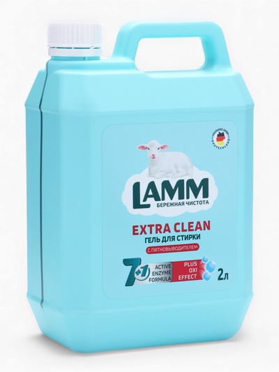 Гель для стирки LAMM с пятновыводителем, 2 л